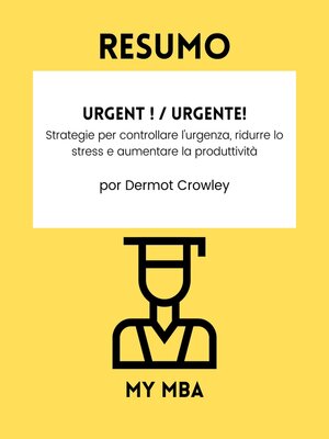 cover image of Resumo--Urgent ! / Urgente !